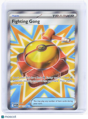 2025 Pokemon—Fighting Gong #168/132 Mega Evolution—Ultra Rare Foil