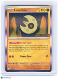 2025 Pokemon—Lunatone #MEP EN 004 Mega Evolution Promo—Black Star Promo Foil