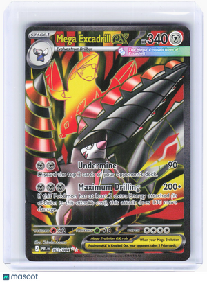 2026 Pokemon—Mega Excadrill ex #103/84 Pitch Black—Ultra Rare Foil