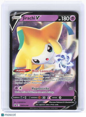 2023 Pokemon—Jirachi V #SWSH299 Sword & Shield Promo Cards—BSP Foil (MP)
