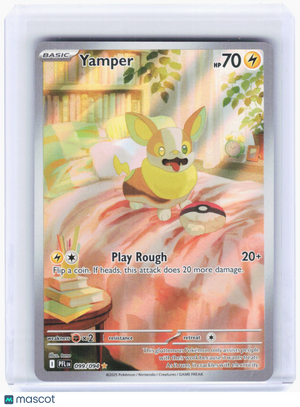 2025 Pokemon—Yamper #99/94 Mega Evolution—IR Foil (Lightly Played)