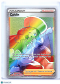 2021 Pokemon—Caitlin #213/198 Chilling Reign—Secret Rare Rainbow
