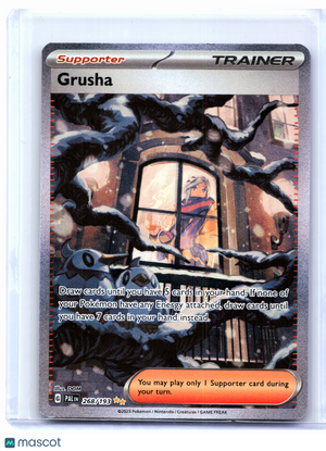 2023 Pokemon—Grusha #268/193 Paldea Evolved—Special Illustration Rare Holo