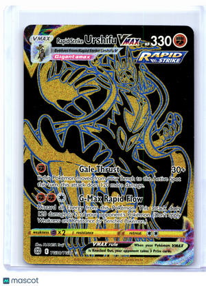 2022 Pokemon—Rapid Strike Urshifu VMAX #TG30/TG30 SWSH09:TG—Secret Rare [LP]