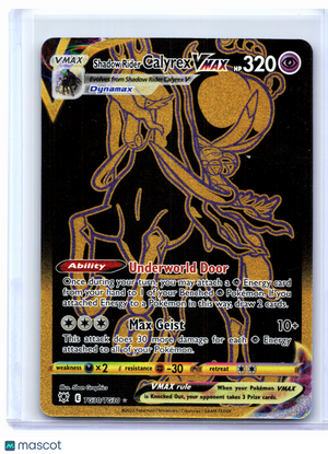 2022 Pokemon—Shadow Rider Calyrex VMAX #TG30/TG30 SWSH10:TG—Secret Rare [LP]