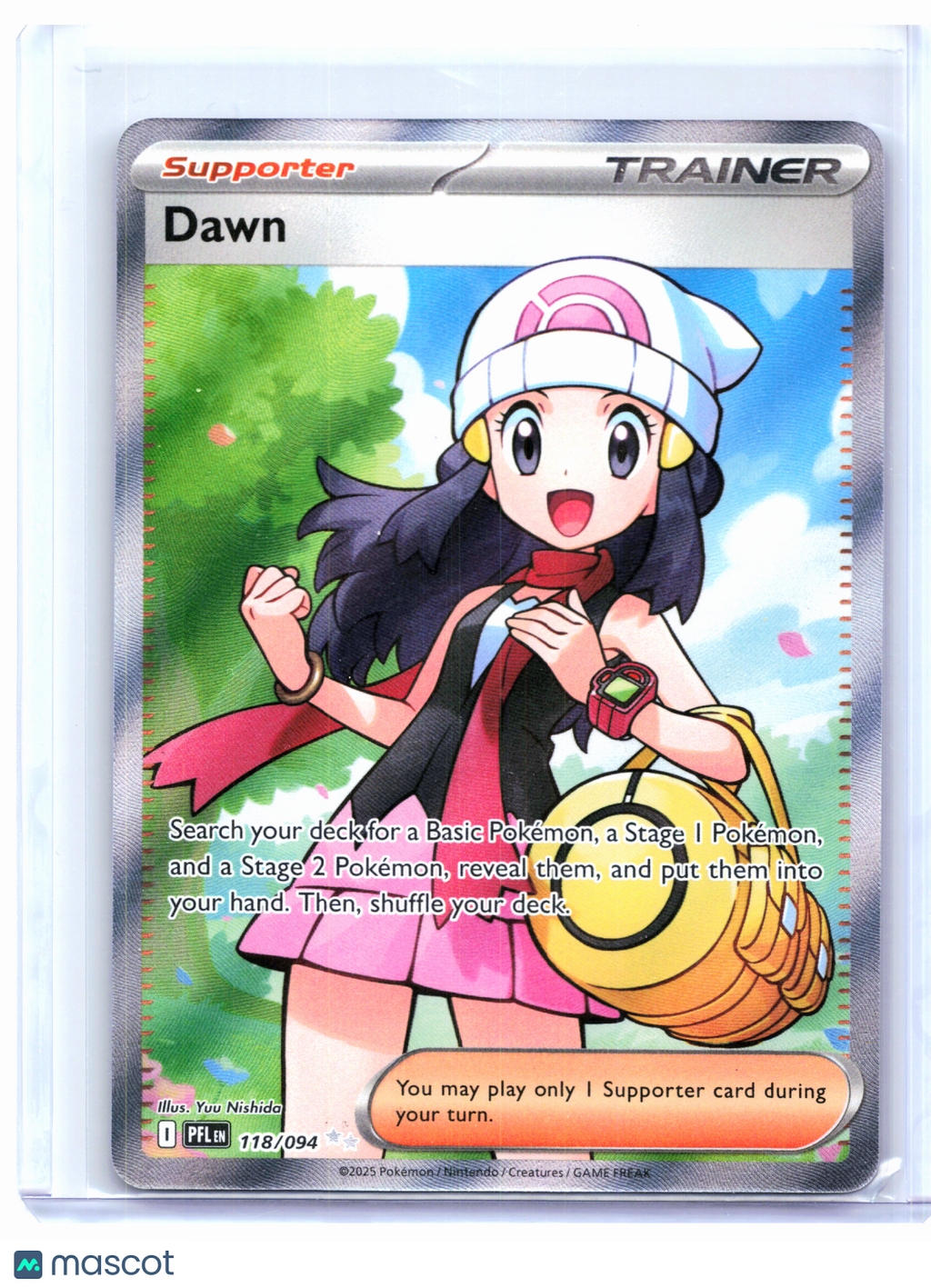 2025 Pokemon—Dawn #118/094 Phantasmal Flames—Ultra Rare Holo [Lightly Played]