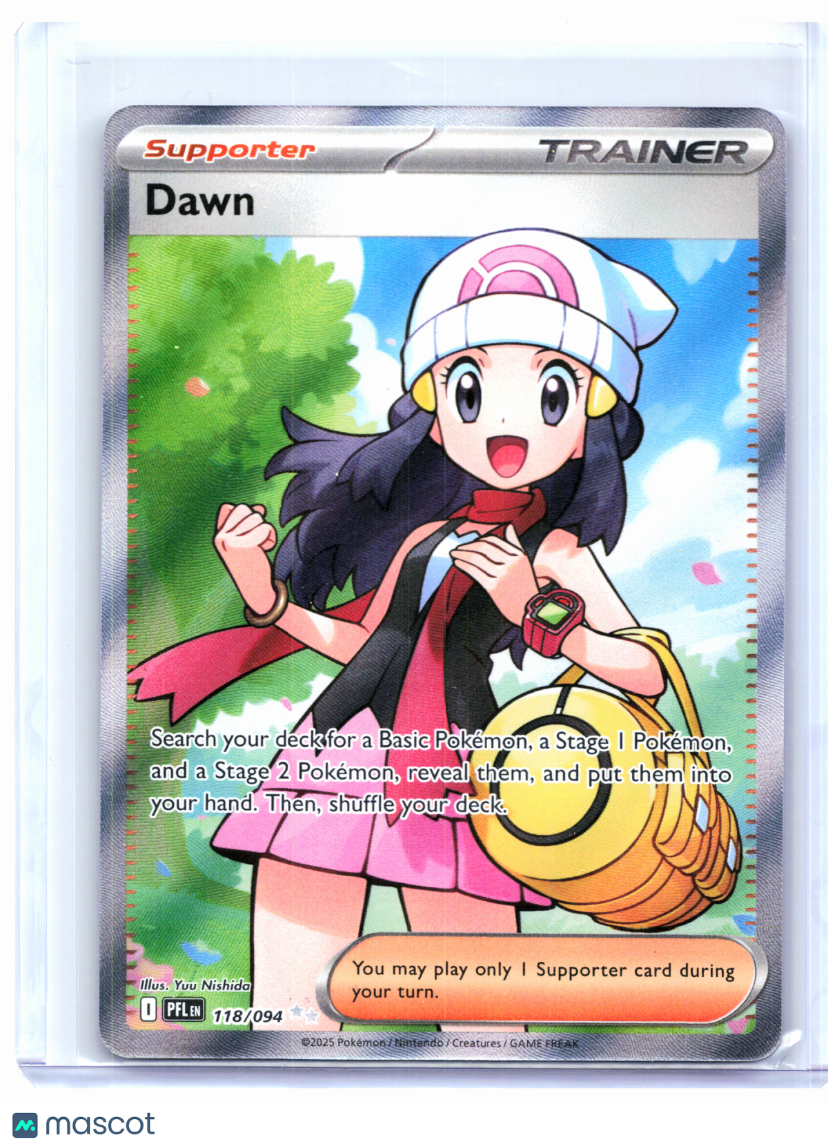 2025 Pokemon—Dawn #118/094 Phantasmal Flames—Ultra Rare Holo [Lightly Played]