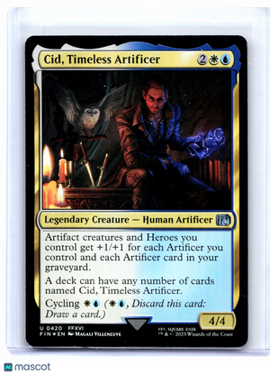 2025 Magic: TG—Cid, Timeless Artificer #0420 FINAL FANTASY—Uncommon Foil