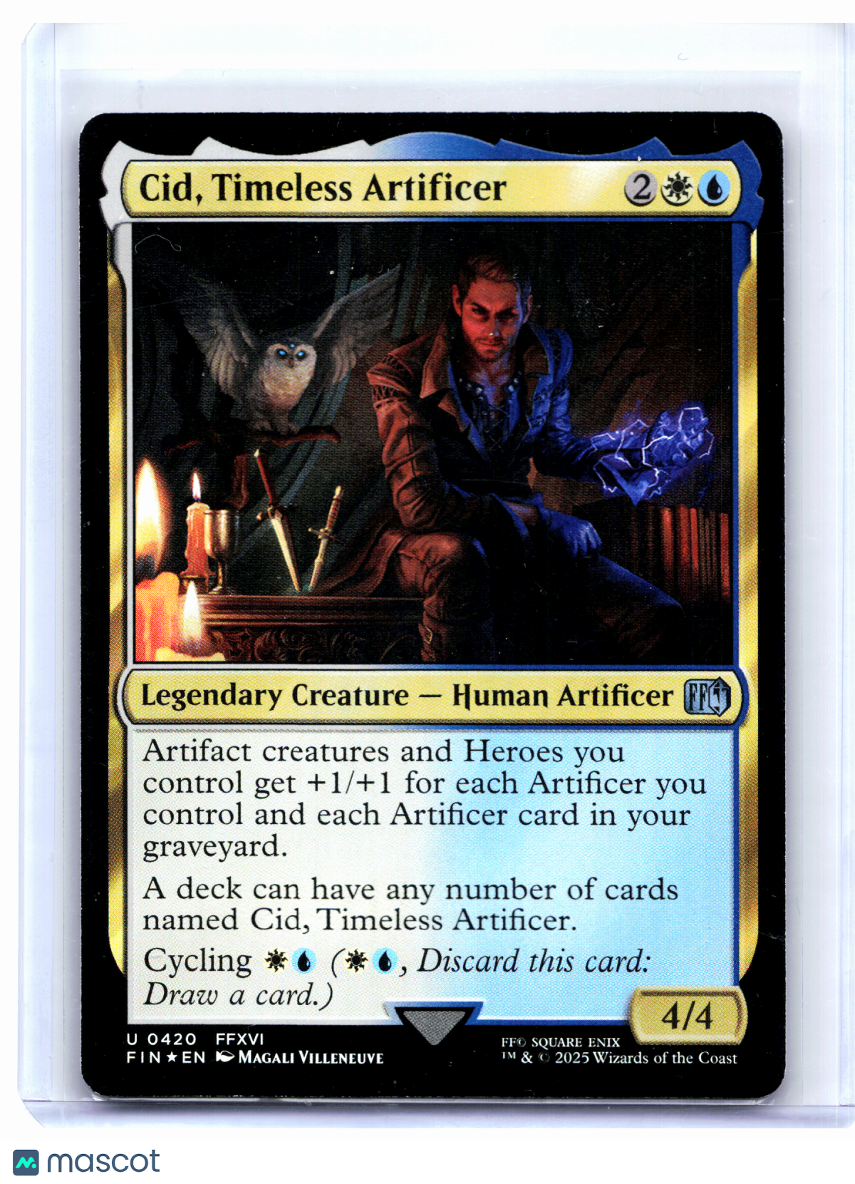 2025 Magic: TG—Cid, Timeless Artificer #0420 FINAL FANTASY—Uncommon Foil