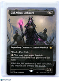 2024 Magic: TG—Zul Ashur, Lich Lord (Borderless) #0326 Foundations—Rare Nonfoil