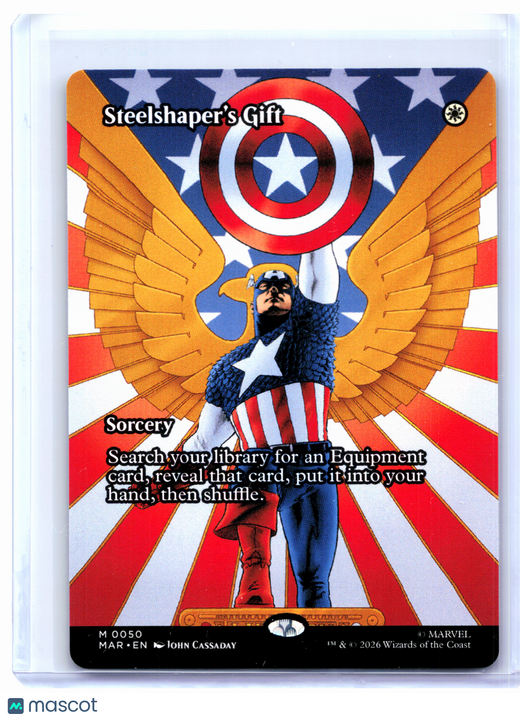 2026 Magic: TG—Steelshaper's Gift (Borderless) #0050 MAR—Mythic Nonfoil