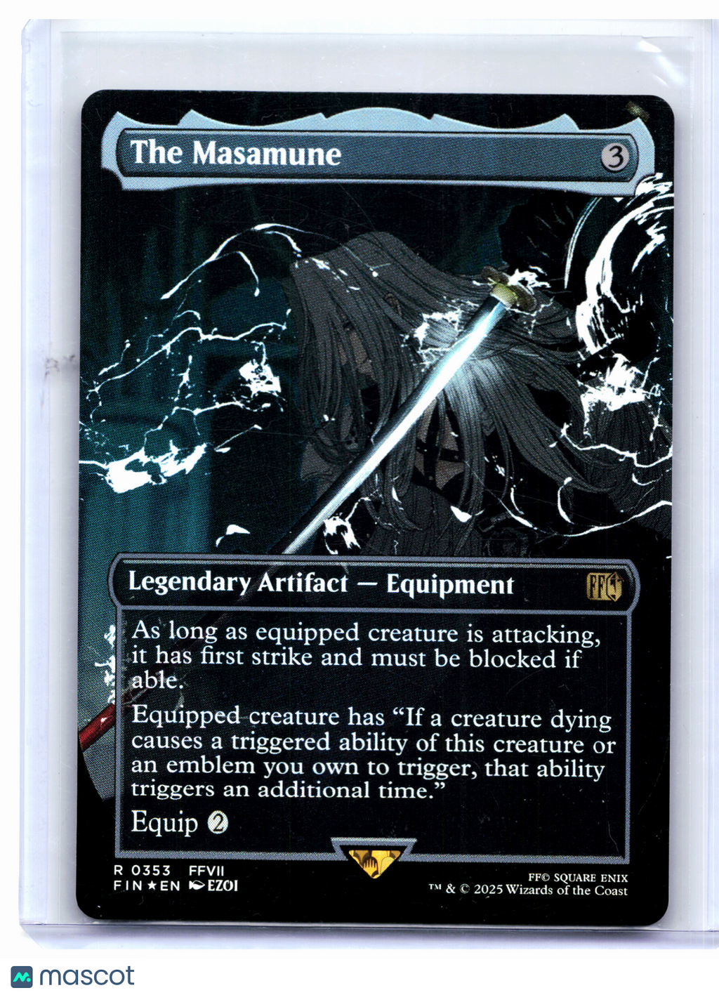 2025 Magic: TG—The Masamune (Borderless) #0353 FINAL FANTASY—Rare Foil