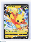 2023 Pokemon—Pikachu V #SWSH285 Sword & Shield—Black Star Promo Holo [LP]