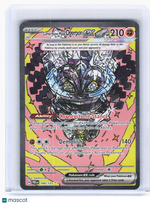2025 Pokemon—Cornerstone Mask Ogerpon ex #160 Prismatic Evolutions—SIR Holo