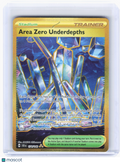 2024 Pokemon—Area Zero Underdepths #174 Stellar Crown—Hyper Rare Holo