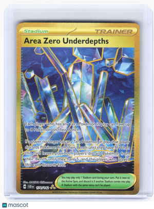 2024 Pokemon—Area Zero Underdepths #174 Stellar Crown—Hyper Rare Holo