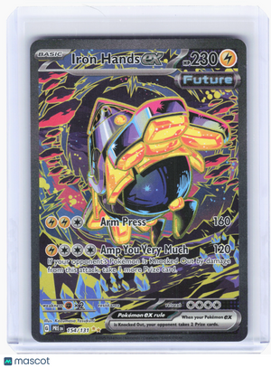 2025 Pokemon—Iron Hands ex #154 Prismatic Evolutions—SIR Holo
