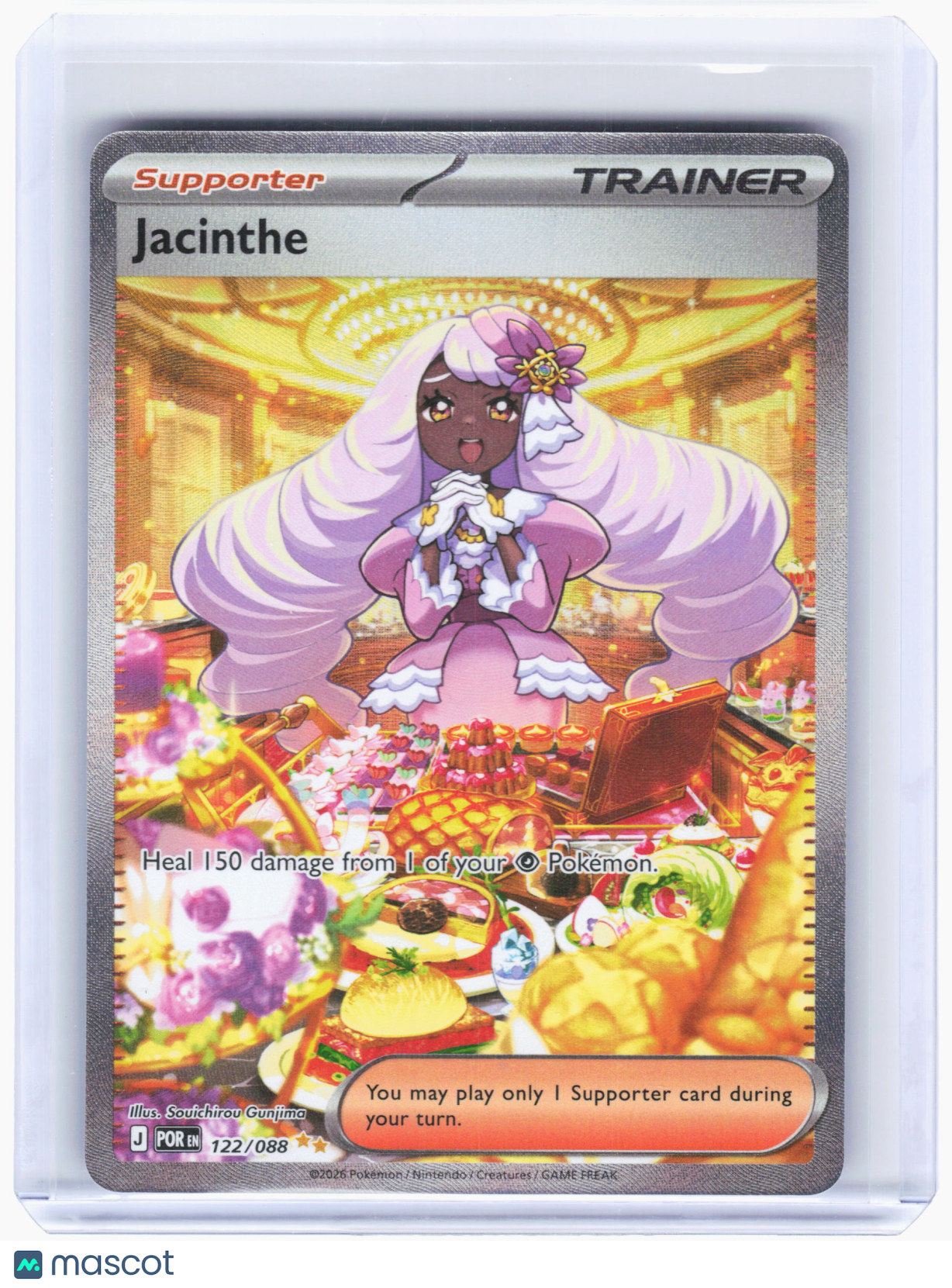 2026 Pokemon—Jacinthe #122 Perfect Order—Special Illustration Rare Holo