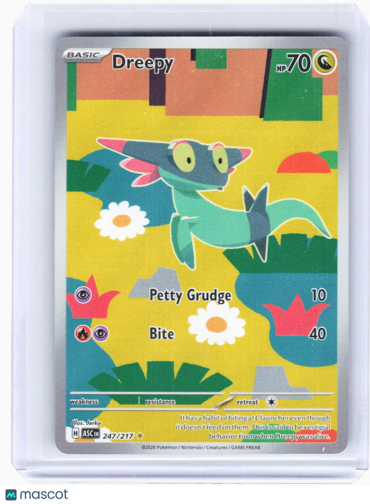 2026 Pokemon—Dreepy #247/217 Mega Evolution – Ascended Heroes—IR Foil