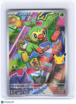2026 Pokemon—Grookey #MEP EN 052 Mega Evolution Promo Card—Black Star Promo Foil