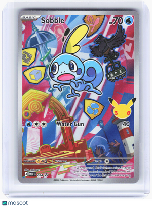 2026 Pokemon—Sobble #MEP EN 054 Mega Evolution Promo Card—Black Star Promo Foil