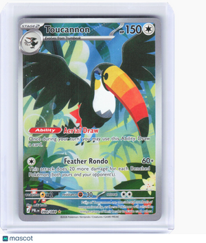 2026 Pokemon—Toucannon #94/84 Pitch Black—Illustration Rare Foil