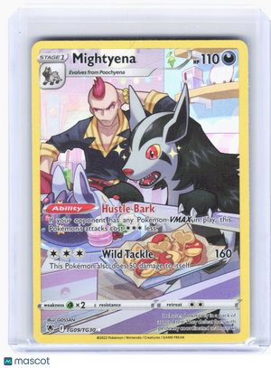 2022 Pokemon—Mightyena #TG09 Astral Radiance—Ultra Rare Holo [Lightly Played]