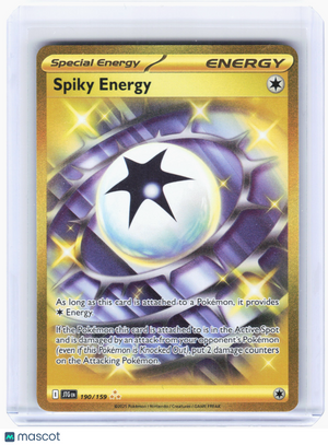 2025 Pokemon—Spiky Energy #190 Journey Together—Journey Together Holo [LP]