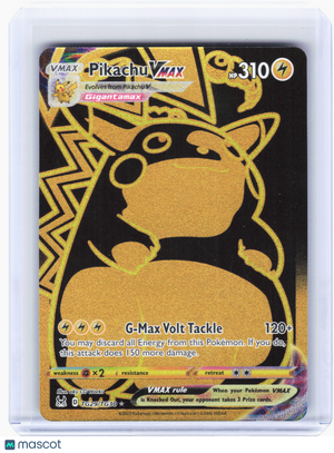2022 Pokemon—Pikachu VMAX #TG29 Lost Origin Trainer Gallery—Ultra Rare Holo