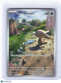 2025 Pokemon—Paldean Wooper #102 Phantasmal Flames—Illustration Rare Holo
