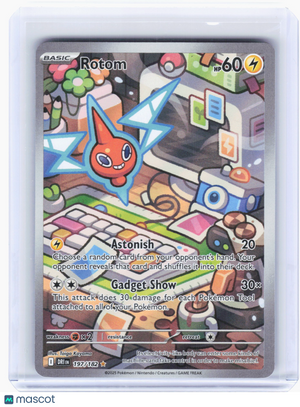 2025 Pokemon—Rotom #197 Destined Rivals—Illustration Rare Holo