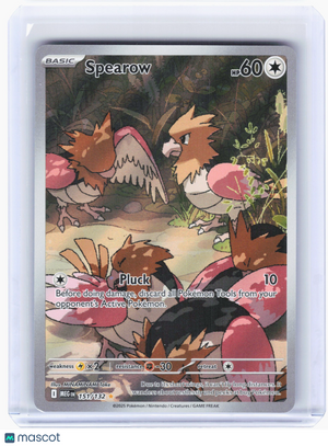 2025 Pokemon—Spearow #151 Mega Evolution—Illustration Rare Holo