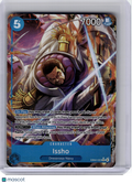 2026 One Piece CCG—Issho #EB04-022 The Azure Sea's Seven—Rare Foil (Alt Art)