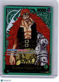 2024 One Piece CCG—Eustass "Captain" Kid #ST02-001 Leader Collection—Leader Foil