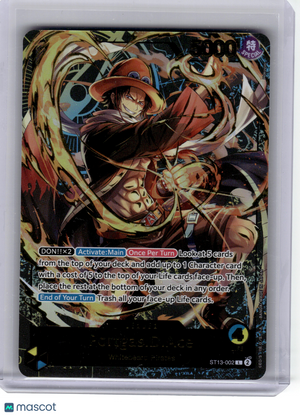 2024 OP CCG—Portgas.D.Ace #ST13-002 Premium Card Leader Collection—Leader Foil