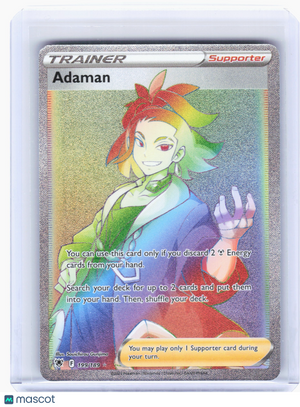 2022 Pokemon—Adaman #199 Astral Radiance—Secret Rare Rainbow