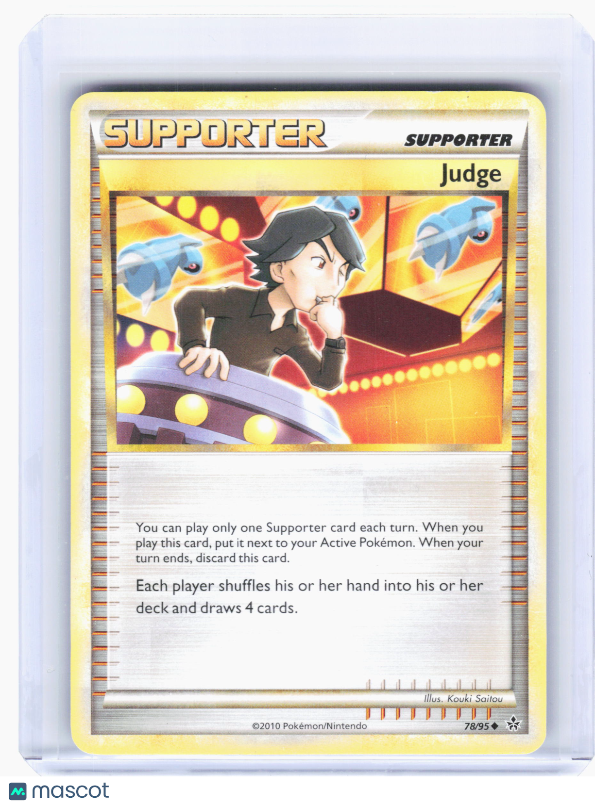 2010 Pokemon—Judge #78 Unleashed—Uncommon Nonholo