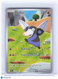 2025 Pokemon—Drilbur #124 Black Bolt—Illustration Rare Holo [Lightly Played]