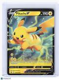 2020 Pokemon—Pikachu V #SWSH063 Sword & Shield Promo Cards—Black Star Promo Holo