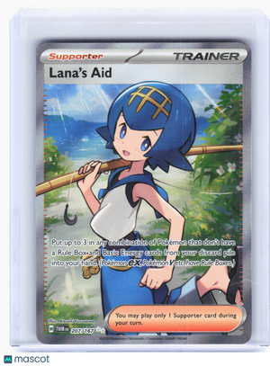 2024 Pokemon—Lana's Aid #207 Twilight Masquerade—Ultra Rare Holo