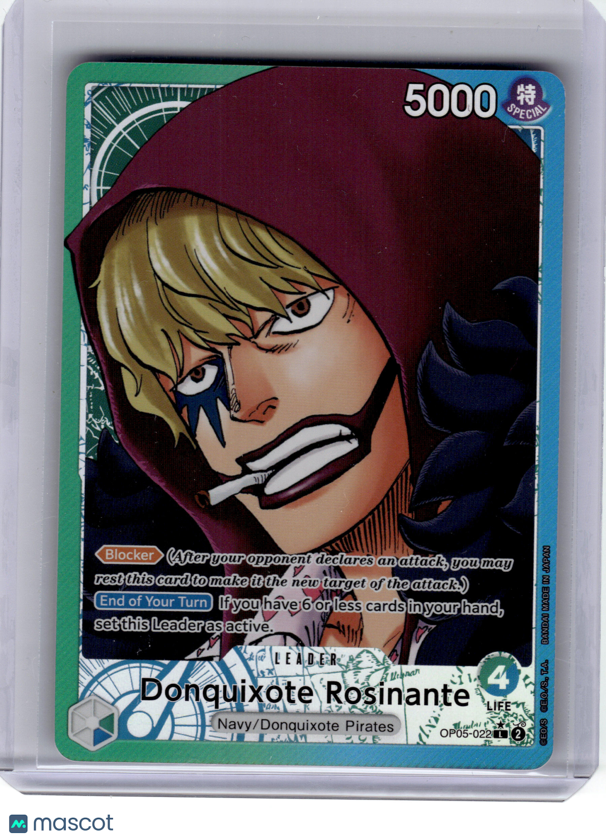 2023 OP CCG—Donquixote Rosinante #022 Awakening of the New Era—L Foil (Alt Art)