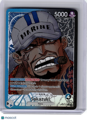 2023 One Piece CCG—Sakazuki #OP05-041 Awakening of the New Era—L Foil (Alt Art)
