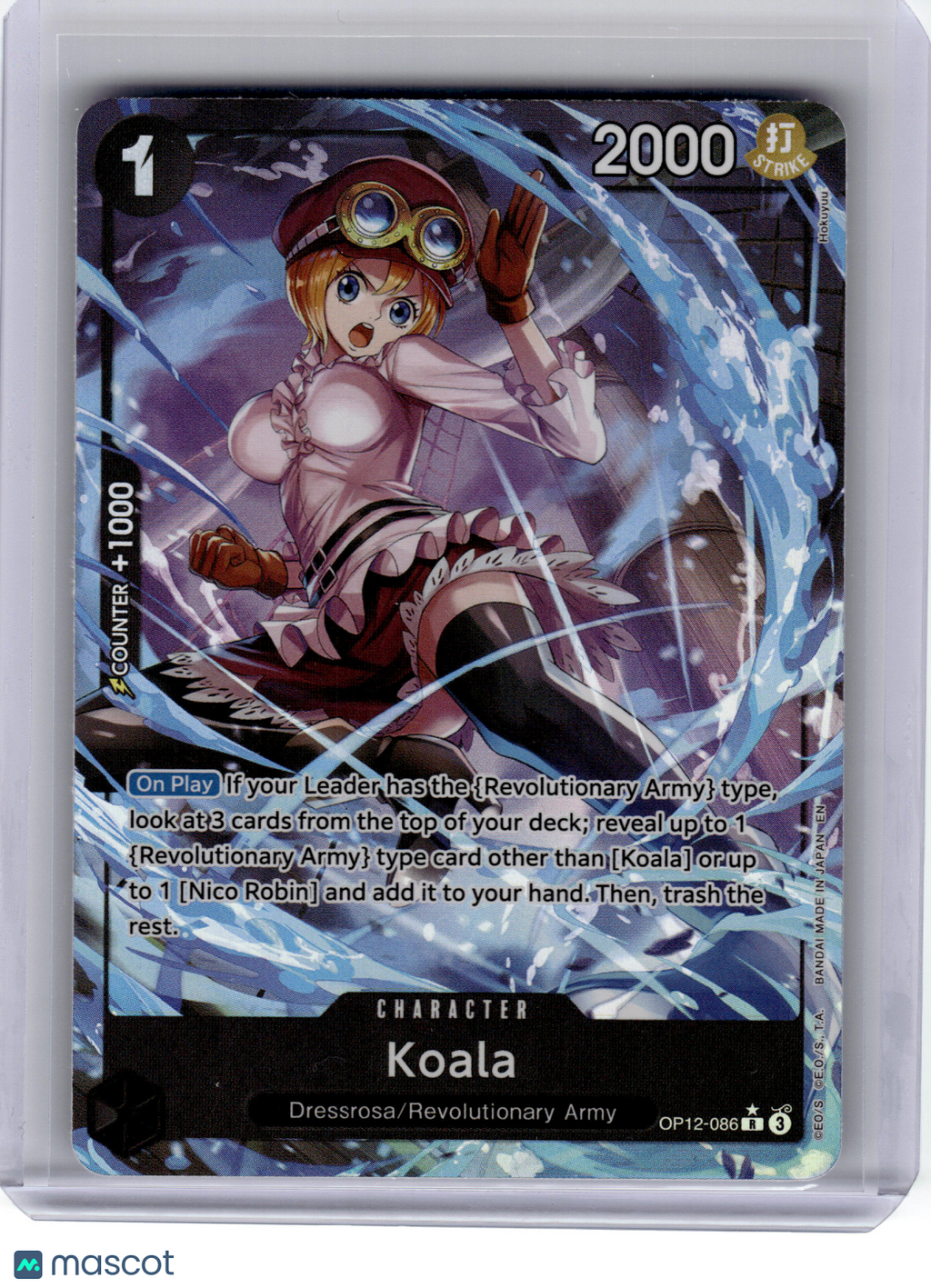 2025 One Piece CCG—Koala OP12-086 Legacy of the Master—Rare Foil (Alternate Art)