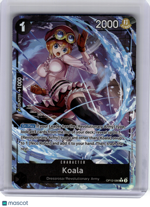2025 One Piece CCG—Koala OP12-086 Legacy of the Master—Rare Foil (Alternate Art)