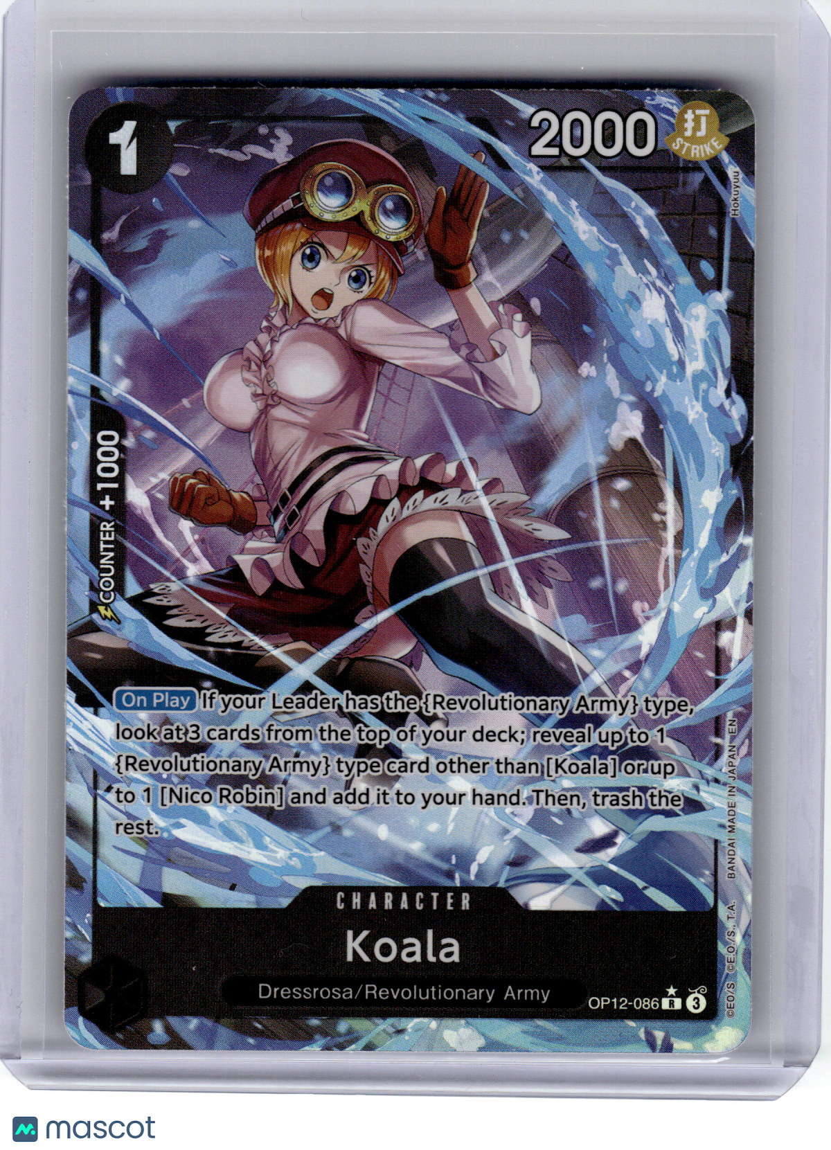 2025 One Piece CCG—Koala OP12-086 Legacy of the Master—Rare Foil (Alternate Art)