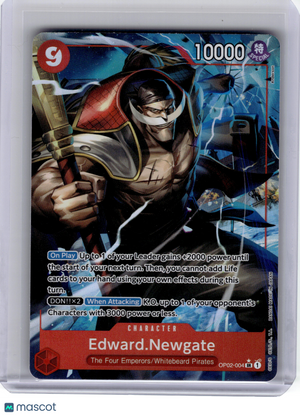 2024 One Piece CCG—Edward.Newgate 004 Premium Booster The Best—SR Foil (Alt Art)
