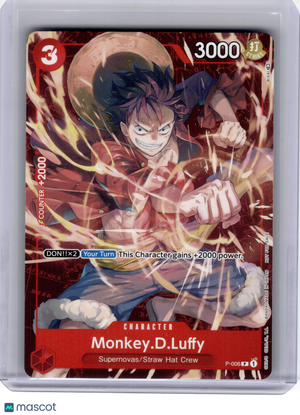 2022 One Piece CCG—Monkey.D.Luffy #006 One Piece Promotion Cards—Promo Non-Foil
