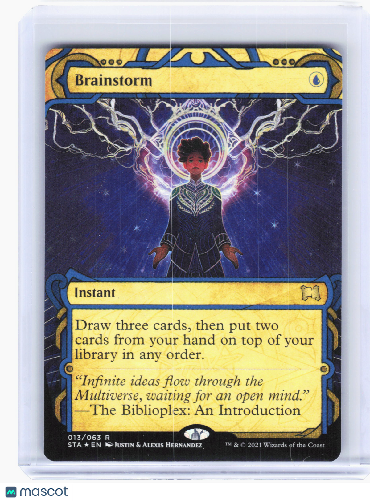 2021 Magic: The Gathering—Brainstorm #13 Strixhaven Mystical Archive—Rare Foil