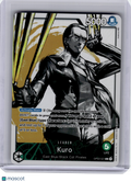 2023 One Piece CCG—Kuro OP03-021 Pillars of Strength—Leader Foil (Alternate Art)