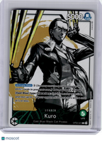2023 One Piece CCG—Kuro OP03-021 Pillars of Strength—Leader Foil (Alternate Art)